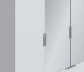 Шкаф 4х дверный с зеркалами Николь СБ-2595/1 (Белый) в Асбесте - asbest.mebel-74.com | фото