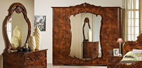 Шкаф 5-и дверный с зеркалами (20.145) Тициана (орех) в Асбесте - asbest.mebel-74.com | фото