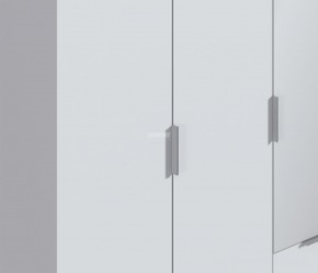 Шкаф 5-ти дверный Николь СБ-2594/1 (Белый) в Асбесте - asbest.mebel-74.com | фото