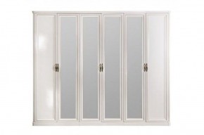 Шкаф 6-ти ств (2+2+2) с зеркалами Натали (комплект) в Асбесте - asbest.mebel-74.com | фото