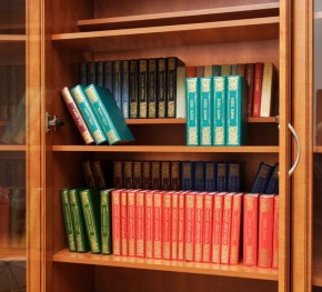 Шкаф для книг арт. 200 в Асбесте - asbest.mebel-74.com | фото