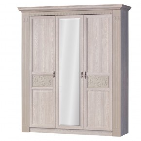 Шкаф для одежды 3-х дверный №180 "Лючия" Дуб оксфорд серый в Асбесте - asbest.mebel-74.com | фото