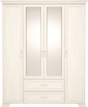 Шкаф для одежды 4-х дверный с зеркалом Венеция 2 бодега в Асбесте - asbest.mebel-74.com | фото