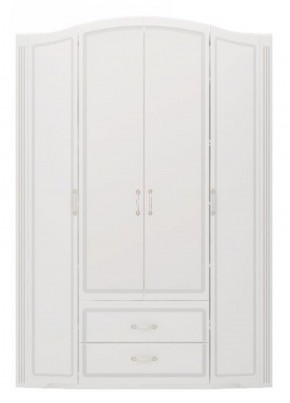 Шкаф для одежды 4-х дв.с ящиками Виктория 2  без зеркал в Асбесте - asbest.mebel-74.com | фото