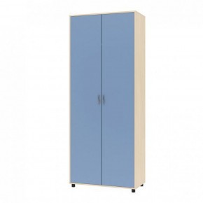 Шкаф для одежды Дельта-2 Дуб молочный/Голубой в Асбесте - asbest.mebel-74.com | фото