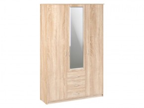 Шкаф комбинированный Дуэт Люкс с зеркалом в Асбесте - asbest.mebel-74.com | фото