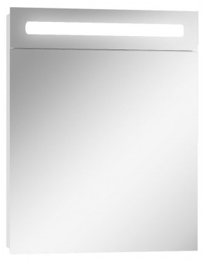 Шкаф-зеркало Аврора 55 правый с подсветкой LED Домино (DV8004HZ) в Асбесте - asbest.mebel-74.com | фото
