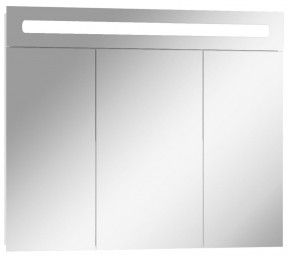 Шкаф-зеркало Аврора 85 с подсветкой LED Домино (DV8010HZ) в Асбесте - asbest.mebel-74.com | фото