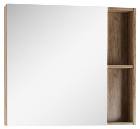 Шкаф-зеркало Craft 80 левый/правый Домино (DCr2204HZ) в Асбесте - asbest.mebel-74.com | фото
