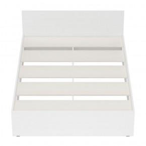 Стандарт Кровать 1400, цвет белый, ШхГхВ 143,5х203,5х70 см., сп.м. 1400х2000 мм., без матраса, основание есть в Асбесте - asbest.mebel-74.com | фото
