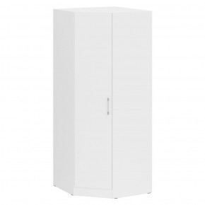 Стандарт Шкаф угловой, цвет белый, ШхГхВ 81,2х81,2х200 см., универсальная дверь, боковина для соединения со шкафами глубиной 52 см. в Асбесте - asbest.mebel-74.com | фото