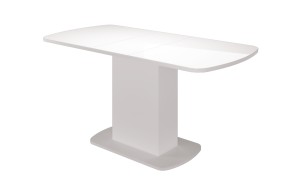 Стол обеденный Соренто 2 раздвижной (Белый) в Асбесте - asbest.mebel-74.com | фото