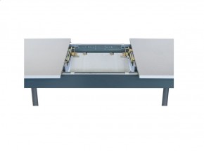 Стол раздвижной Сатин с синхронным механизмом (700*1200/*1550) в Асбесте - asbest.mebel-74.com | фото