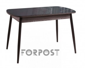 Стол раздвижной со стеклянной столешницей (BLACK, WHITE) в Асбесте - asbest.mebel-74.com | фото