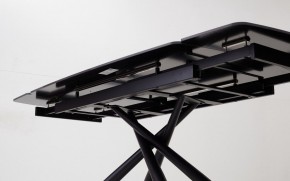 Стол RIVOLI 140 MATT BLACK MARBLE SOLID CERAMIC / BLACK, ®DISAUR в Асбесте - asbest.mebel-74.com | фото