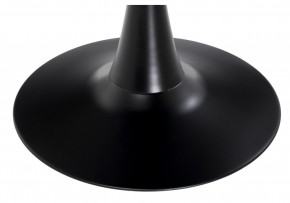 Стол стеклянный Tulip 90x74 black glass в Асбесте - asbest.mebel-74.com | фото