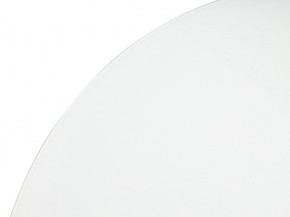 Стол ВЕГА D110 раскладной Белый, стекло/ черный каркас М-City в Асбесте - asbest.mebel-74.com | фото
