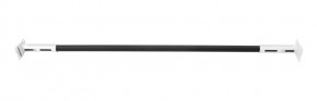 Турник раздвижной 1450-1700 цв. белый-черный FLEXTER PROFI в Асбесте - asbest.mebel-74.com | фото