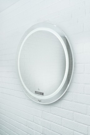 Зеркало Gia 75 white с подсветкой Sansa (SGa1044Z) в Асбесте - asbest.mebel-74.com | фото