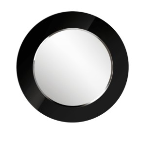 Зеркало круглое черный (РМ/02) в Асбесте - asbest.mebel-74.com | фото
