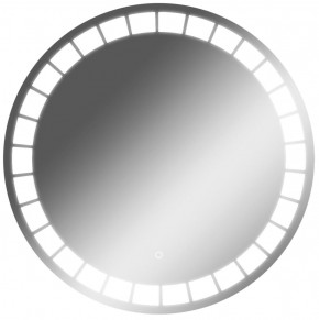 Зеркало Маскат 700х700 с подсветкой Домино (GL7057Z) в Асбесте - asbest.mebel-74.com | фото