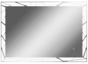 Зеркало Сеул 1000х700 с подсветкой Домино (GL7029Z) в Асбесте - asbest.mebel-74.com | фото